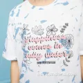 Camiseta de manga corta para mujer de tieir dieñe